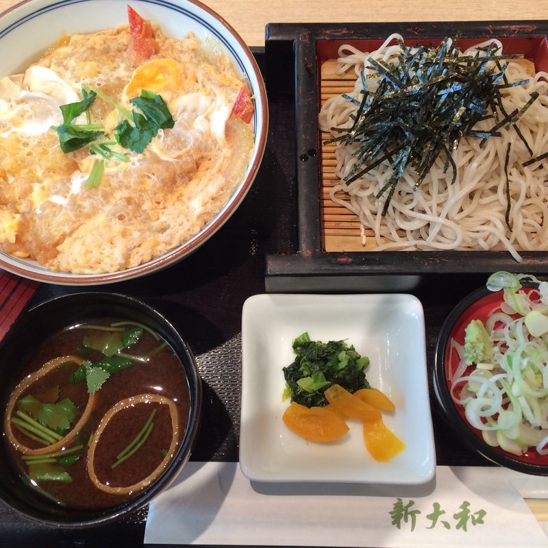 海老玉丼セット(新大和)