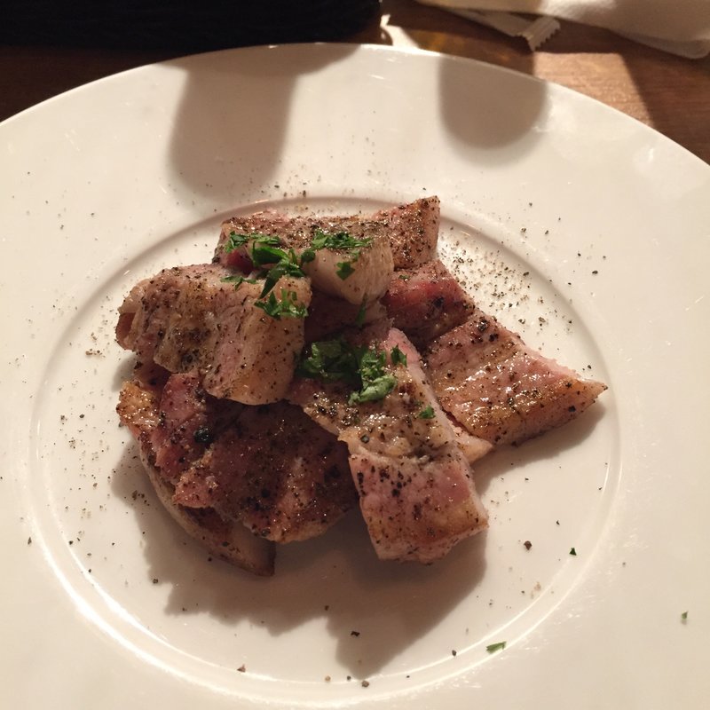 岩手県産 薫製厚切りベーコンの炭焼き(REGALO （レガーロ）)