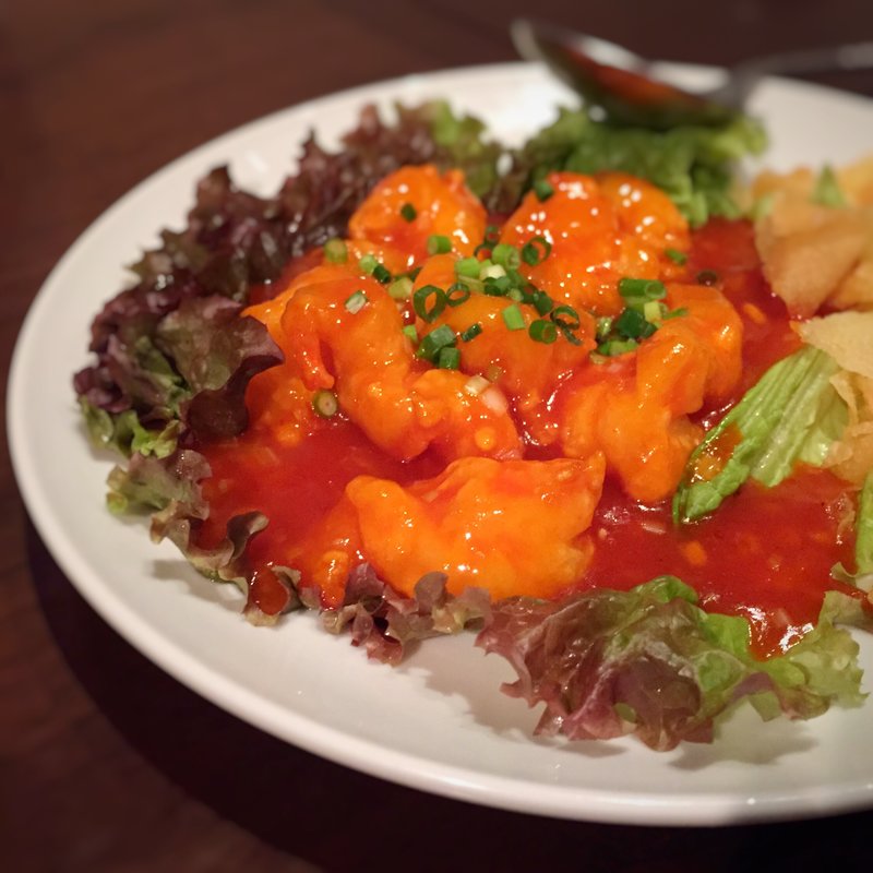 海老のチリソース【税込】(チャイナムーン 新宿店 （霞月樓 霞月楼）)