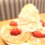 pancake strawberry&coconut