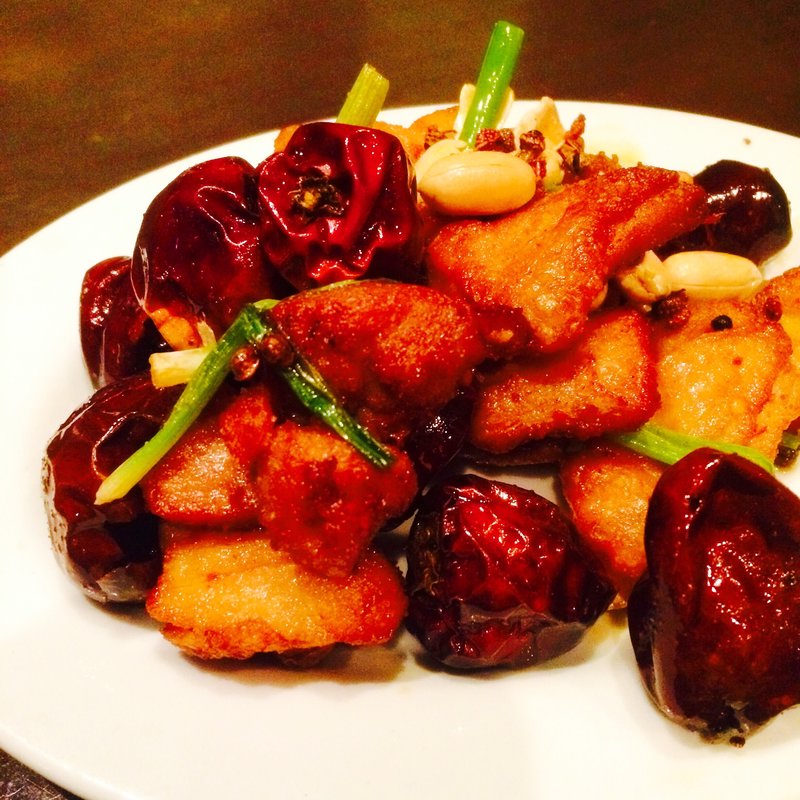 鶏の辛子炒め(青龍門 池袋店 （セイリュウモン）)