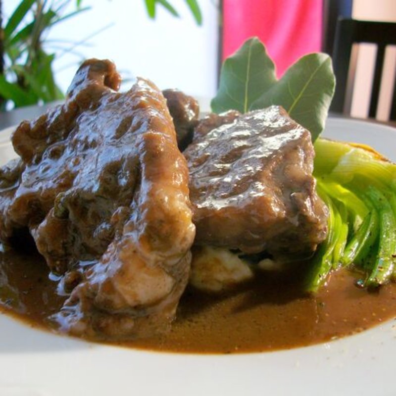 豚バラ肉のバローロビネガー煮込み(オステリア アルコ （Osteria Arco）)