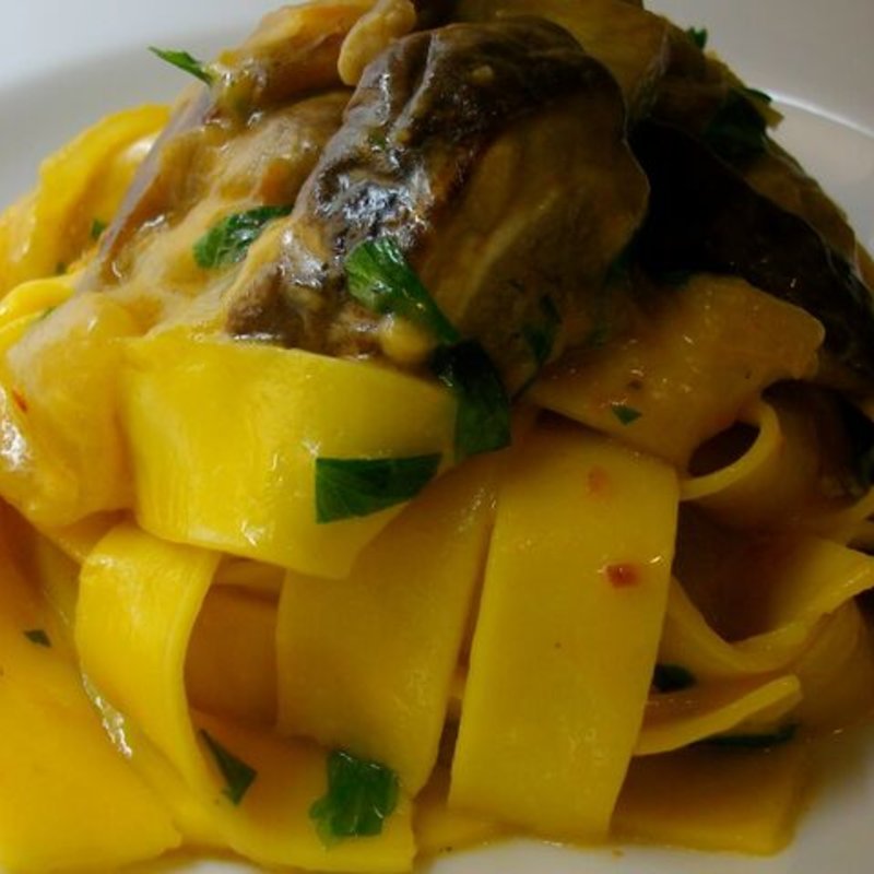 牛ホホ肉のパンチェッタ(オステリア アルコ （Osteria Arco）)