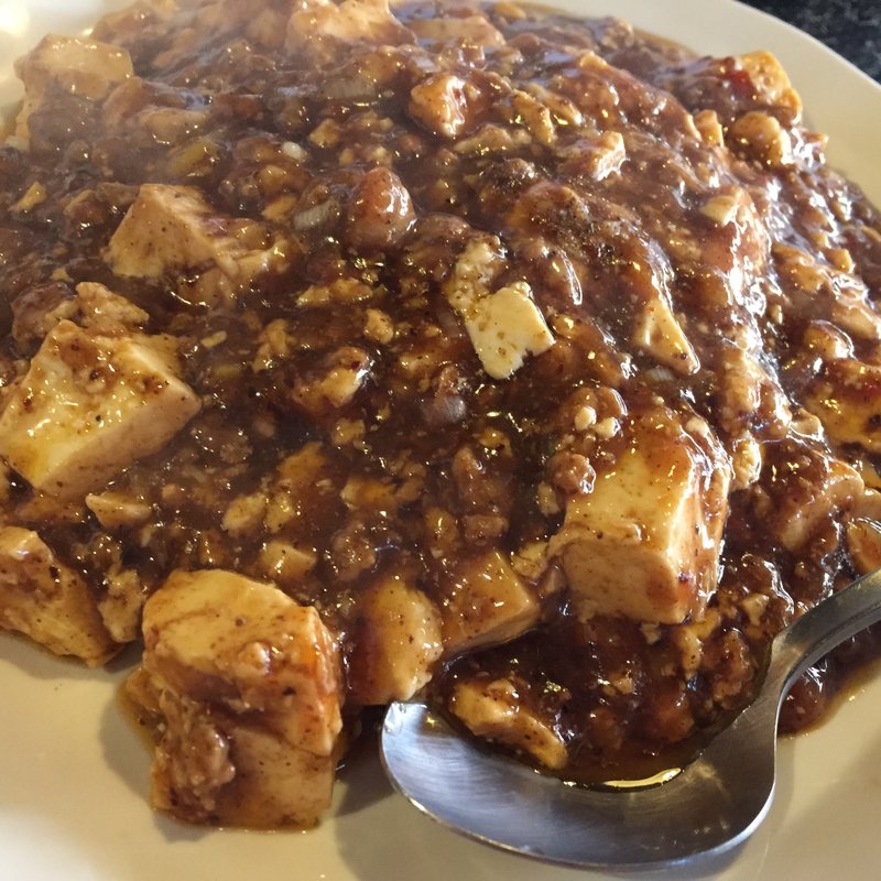 麻婆豆腐かけご飯(sai―蓮花(サイレンカ))