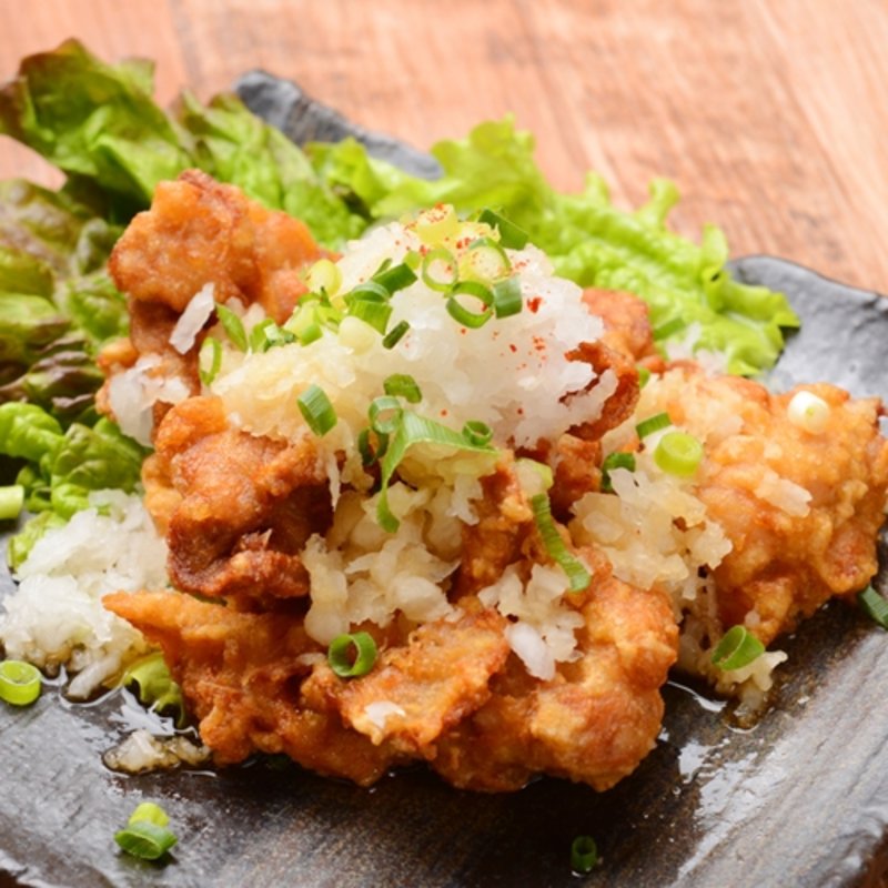 鶏唐揚げ 鬼おろしポン酢(まるたか )