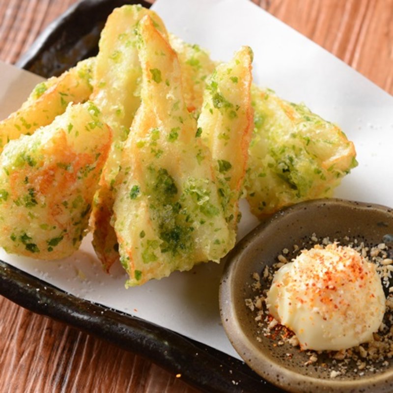 鯛ちくわの磯辺揚げ(まるたか )