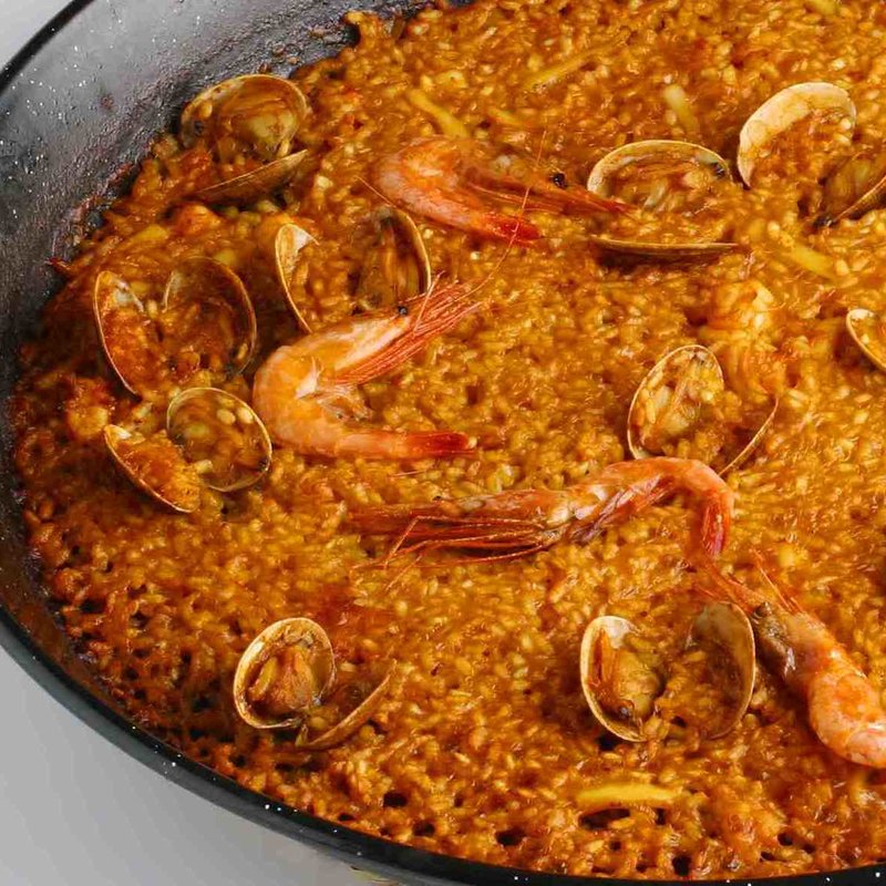 オマール海老のパエジャ(BAR de ESPANA ocho)