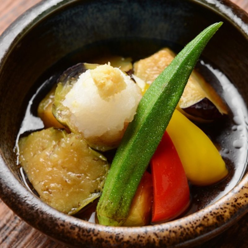 冷製 焼き茄子(まるたか )