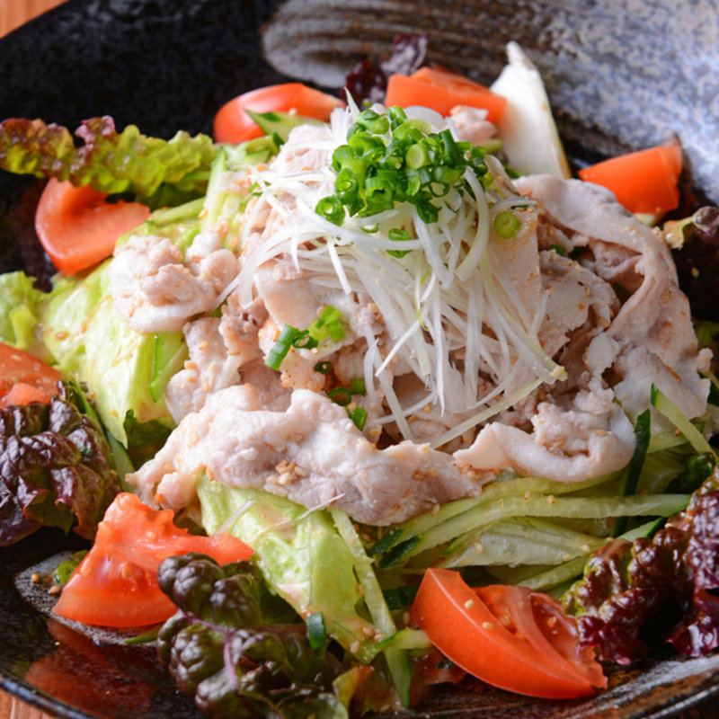 豚しゃぶサラダ(まるたか )