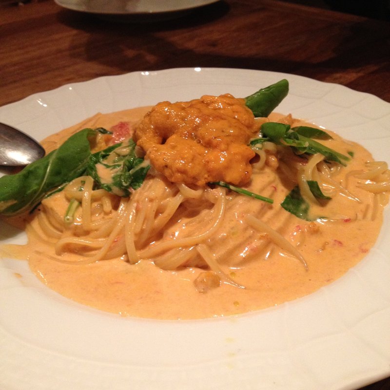 ウニのクリームソース(イルビッライオ IL Birraio｜鎌倉 湘南 由比ヶ浜)