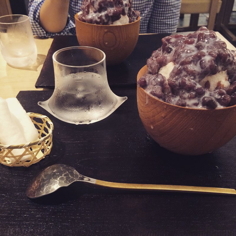 期間限定かき氷(さい )