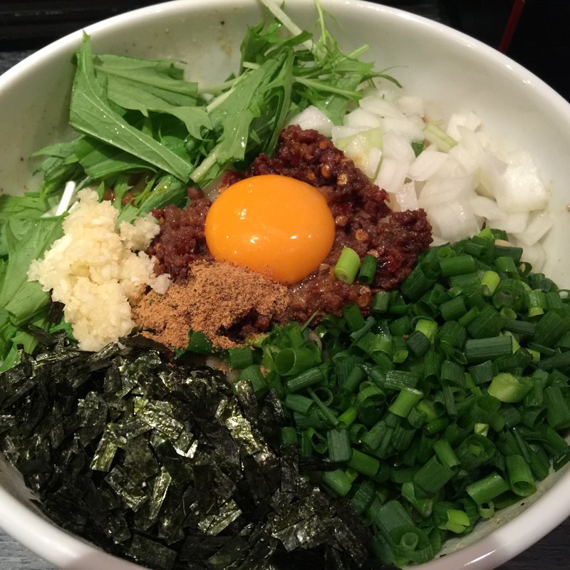 カレー台湾まぜそば（大盛）(あらし 東店 )