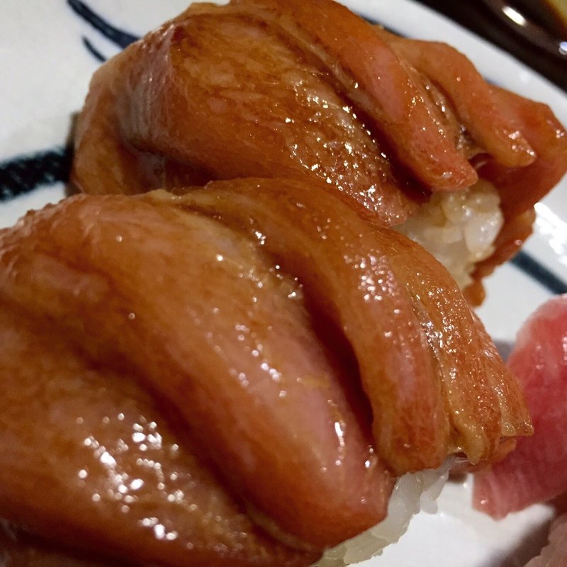 中トロ漬けにぎり(大阪福島 寿しよし)