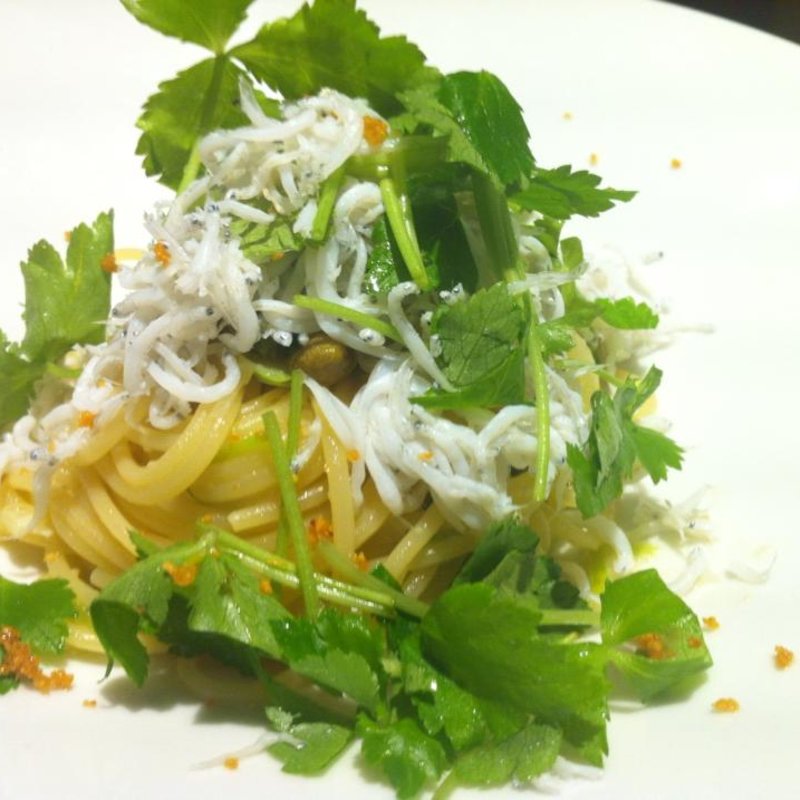 しらすパスタ(OGGI DAL-MATTO 西麻布店)