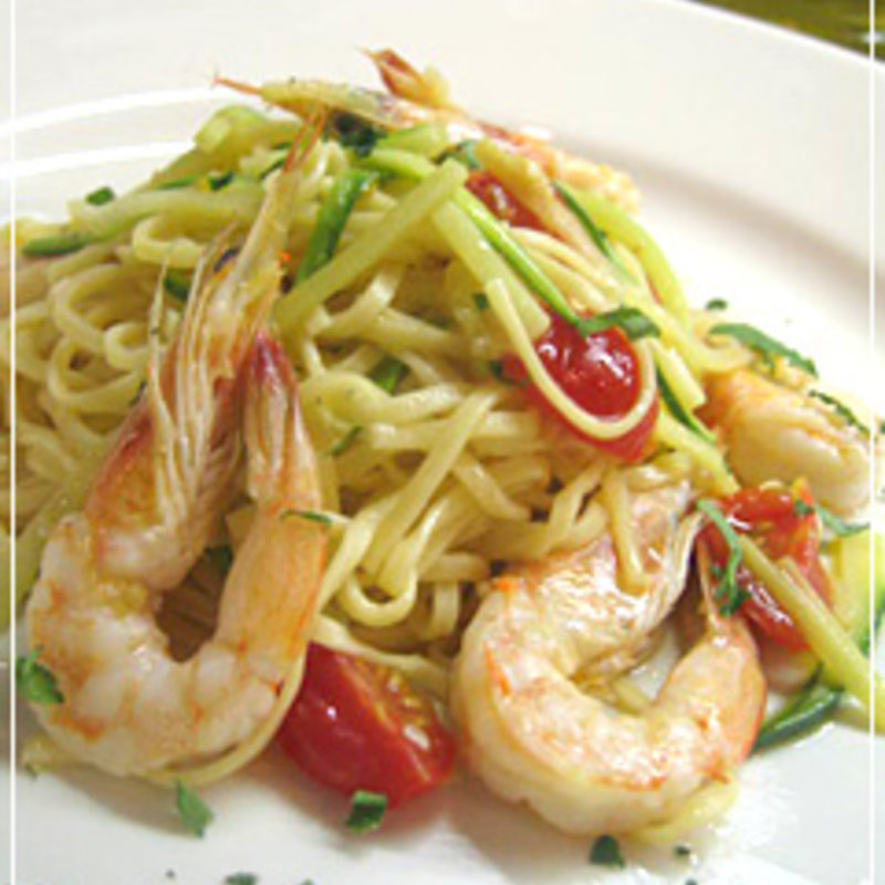 海老のペペロンチーノ(ORGOGLIO DEL CASALTA)