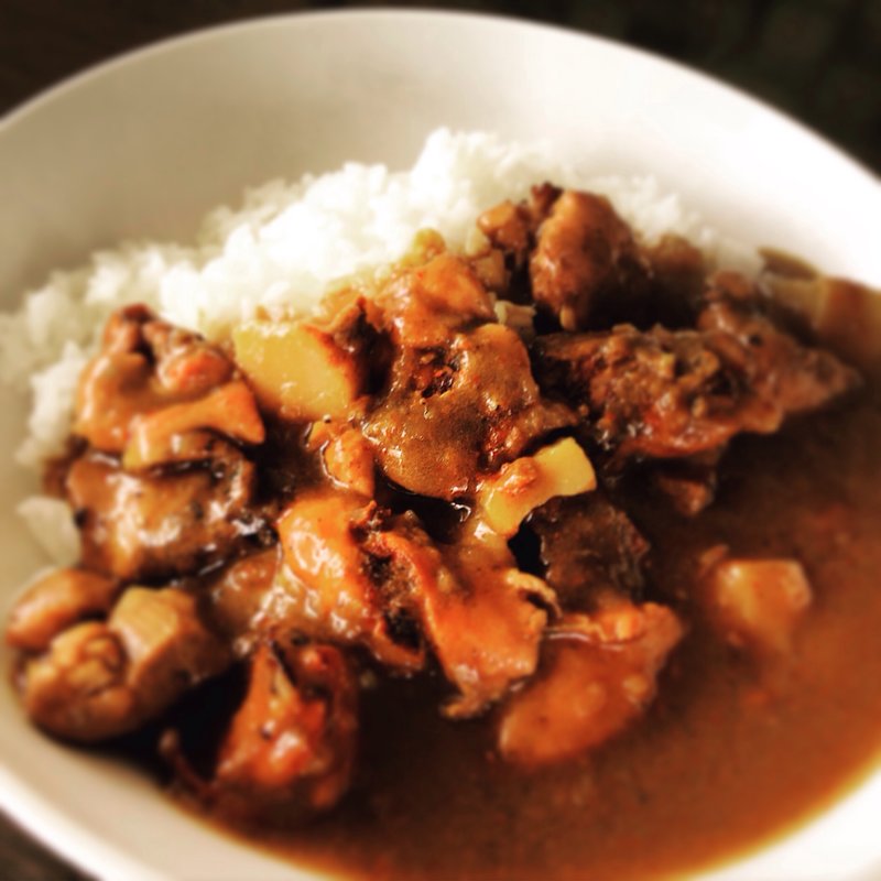 若鶏の炭火焼インド風チキンカレー(セブンイレブン)