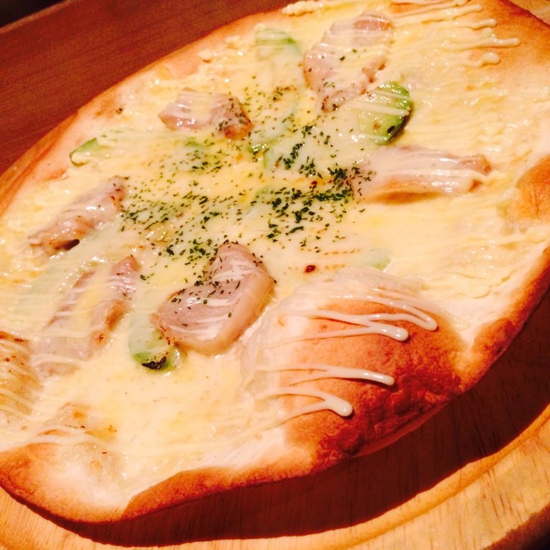 照りマヨチキンのピザ(クレイドル （cafe&dining cradle）)