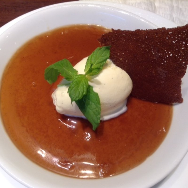 アールグレイのフラン(俺のフレンチ・イタリアン 松竹芸能 角座広場)