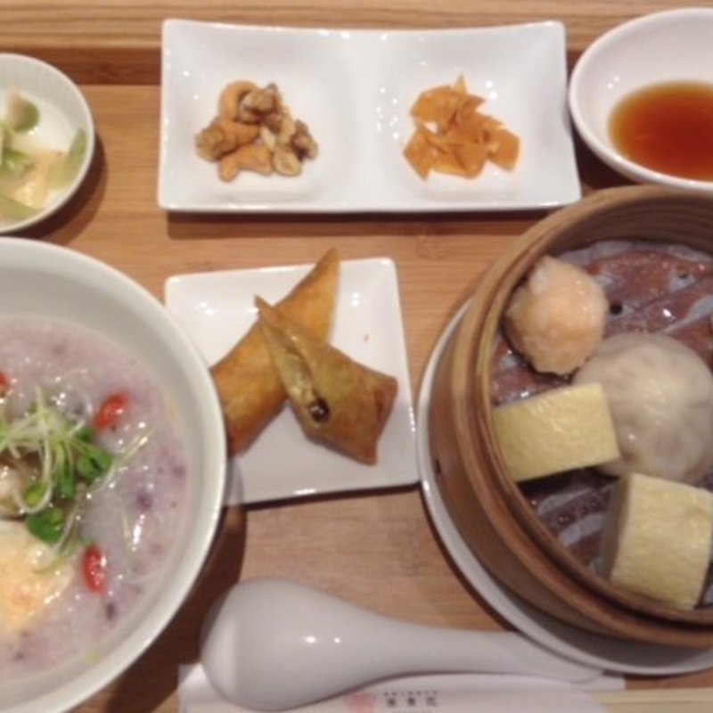 茶青花Bセット(茶青花 阪急三番街店)