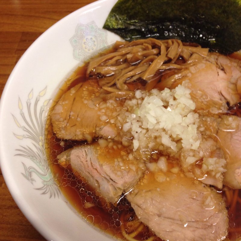 チャーシューメン(元祖敏々亭 びんびん 本店)