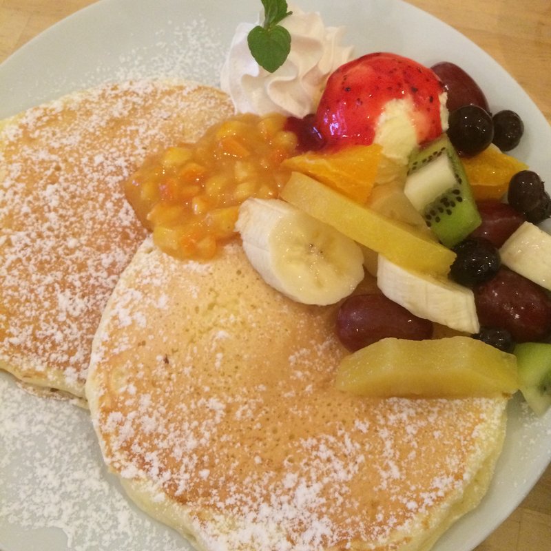 フルーツパンケーキ(cafe COCOLOBA)