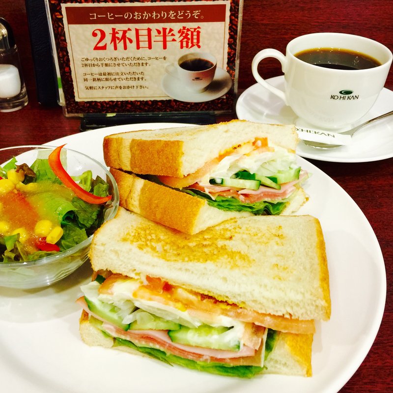 野菜サンドウィッチ(珈琲館 けやきウォーク前橋店 )