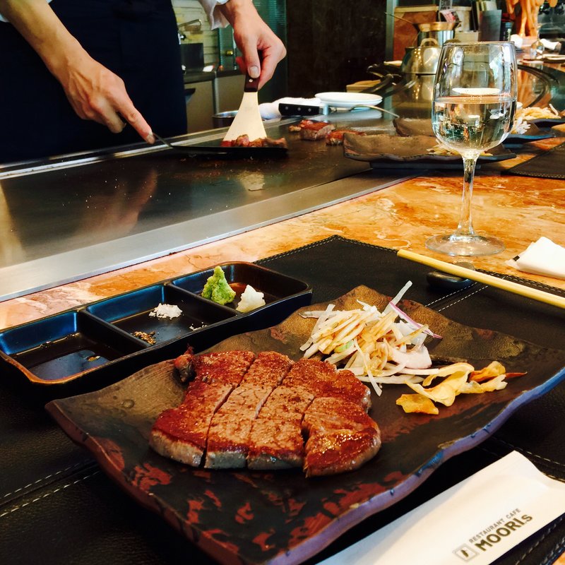 鉄板焼 黒毛和牛ステーキコース(モーリス)