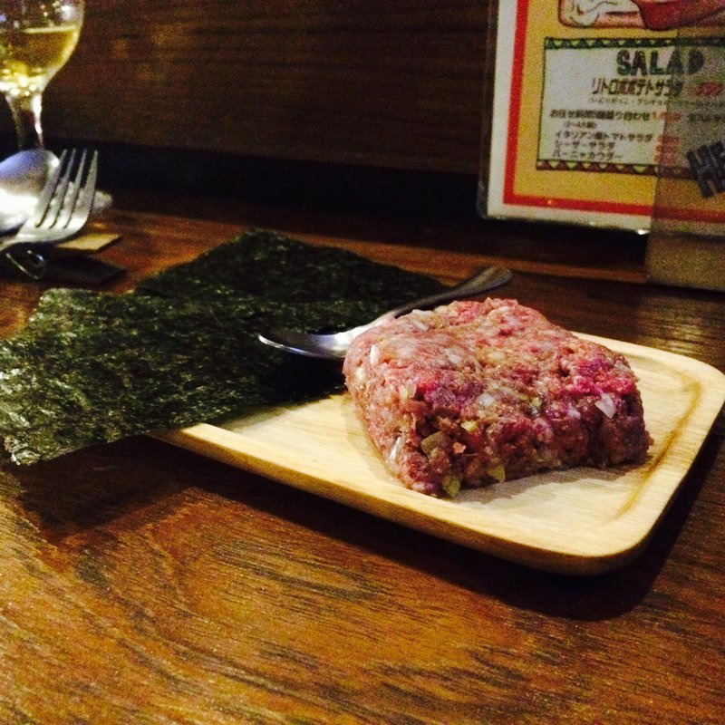 牛肉のなめろう(Ritrovo)