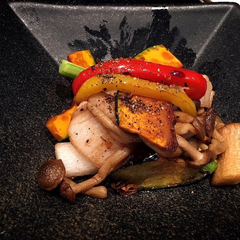 ランチコース3番 前菜(青山 川上庵)