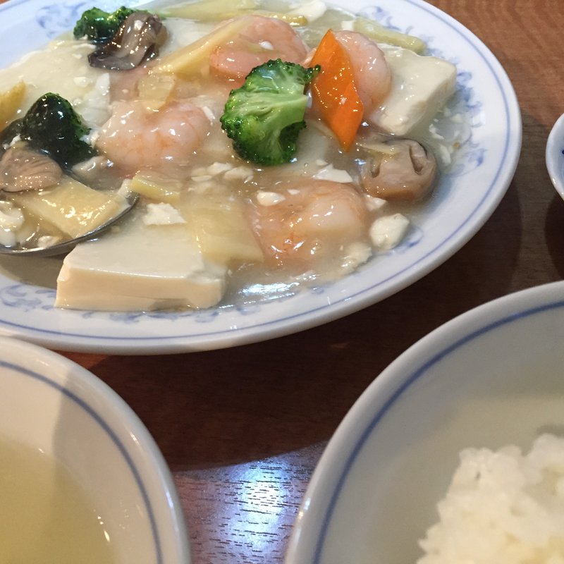 豆腐と海老の煮込み(栄福樓 )