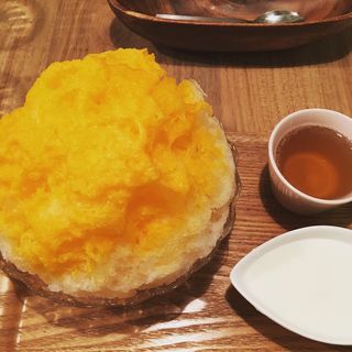 みかんヨーグルトかき氷(カフェ クノップゥ)