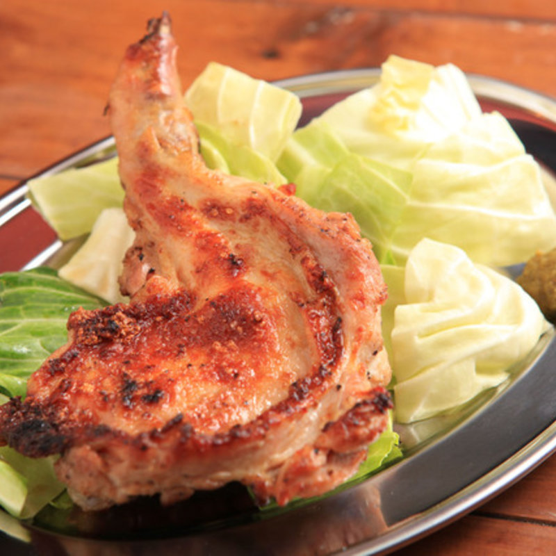 鶏モモ肉炭火焼(へちもん)