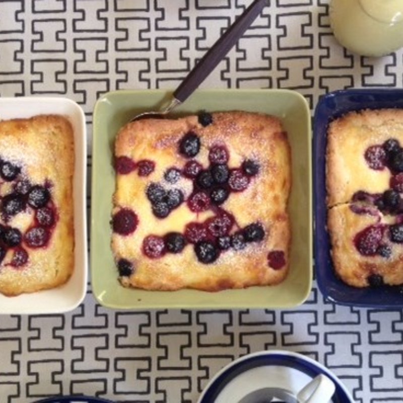 ベリーのあったかいケーキ(マルカ)