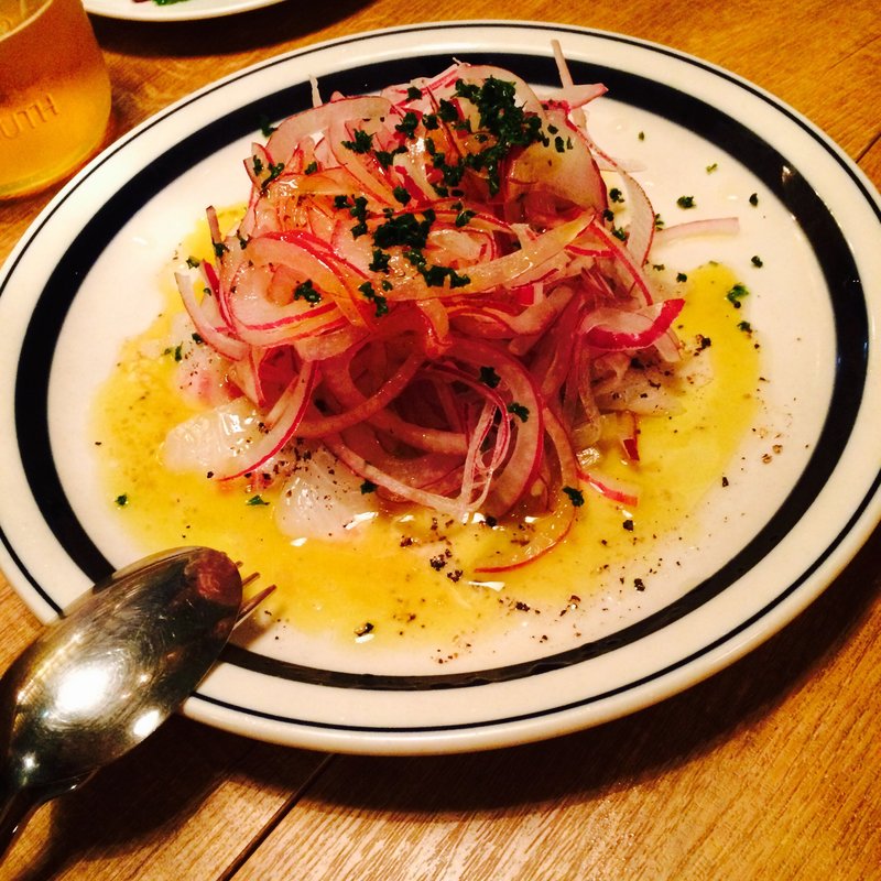 鯛のカルパッチョ(Brook Kitchen)