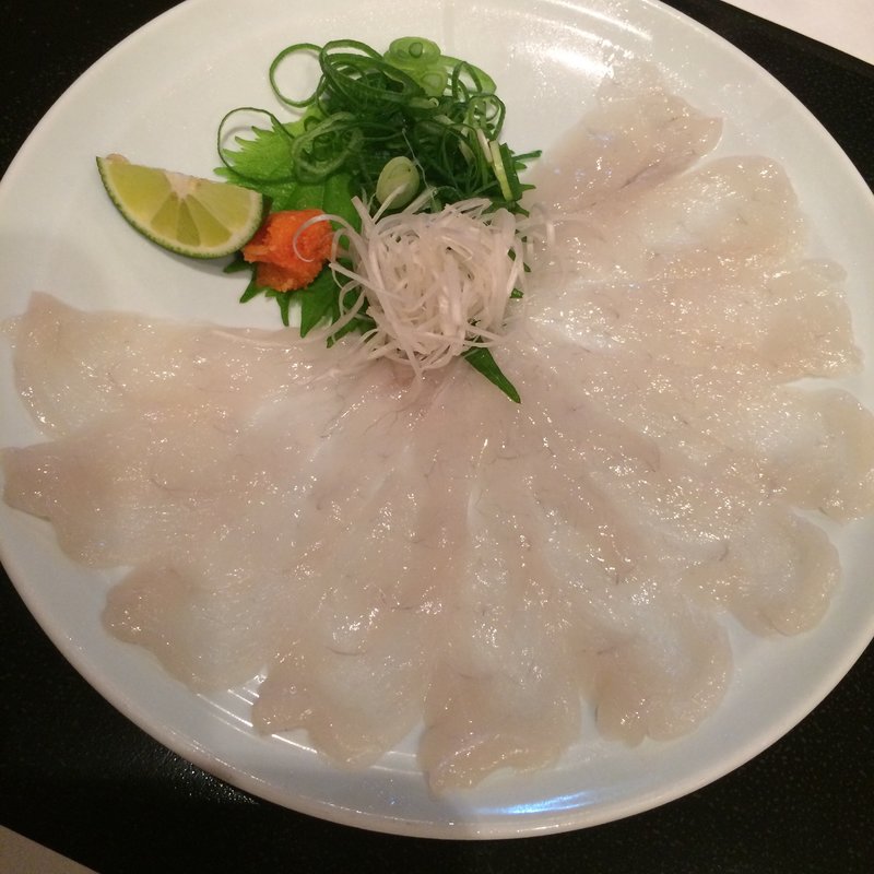 てっさ(玄品 池田 ふぐ・うなぎ料理)