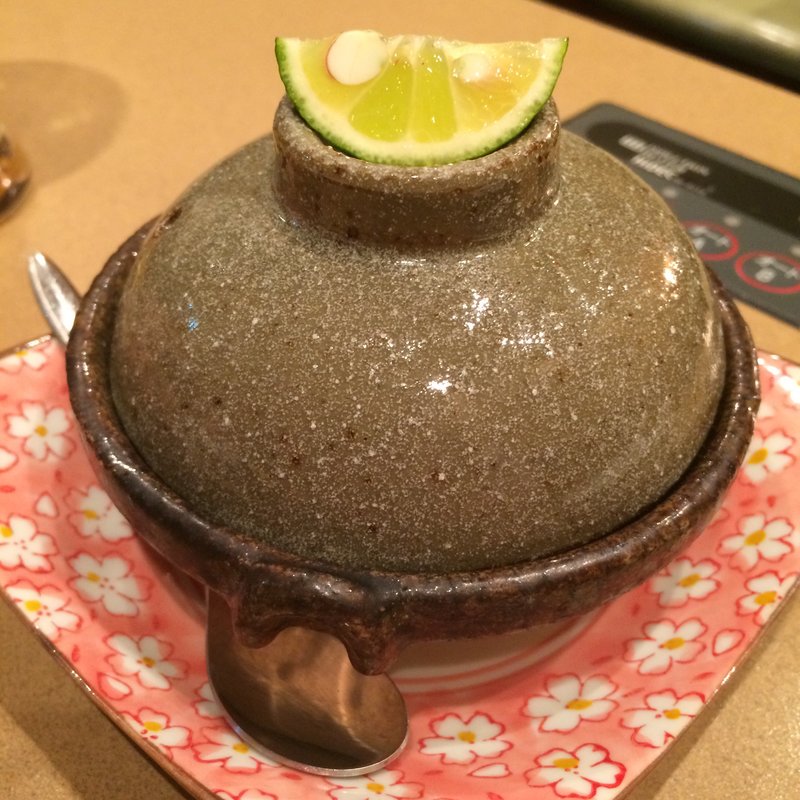 食べ白子(玄品 池田 ふぐ・うなぎ料理)