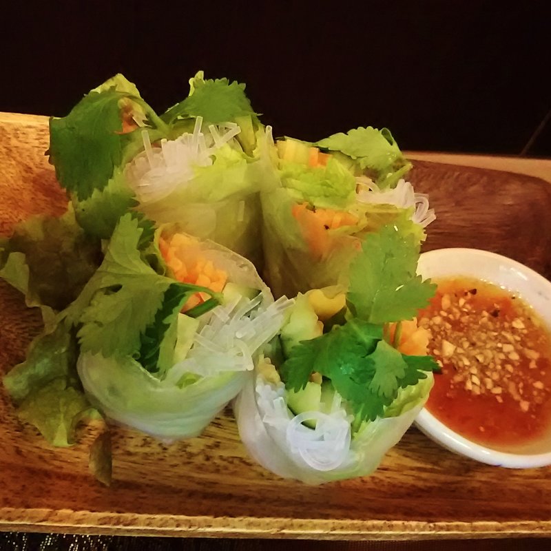 ポーピア・ソッド（生春巻き）(バーンタイ台所 )