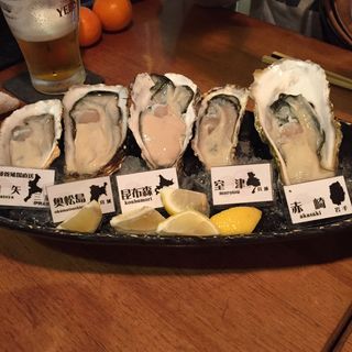 おまかせ8種盛(牡蠣と魚 海宝 高田馬場店)