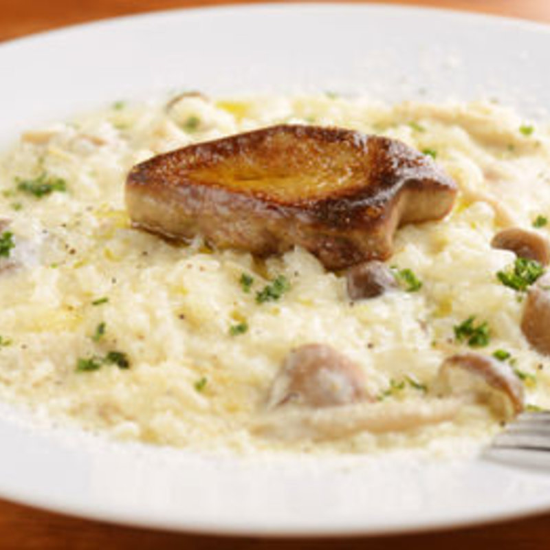 フォアグラとチーズのクリームリゾット(サカナバル コラーレ)