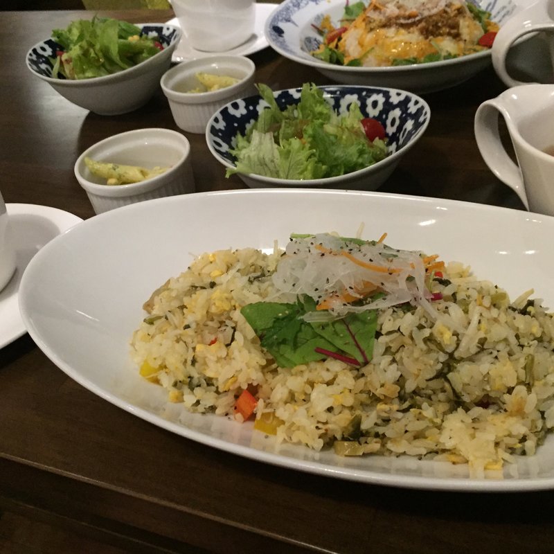 じゃこと高菜のピラフ(夜Cafe 6 （ヨルカフェ）)