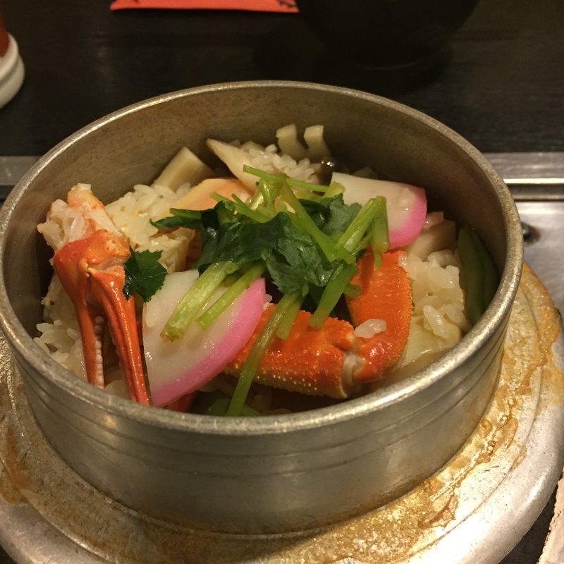 カニ釜飯(まこと 参道店 )