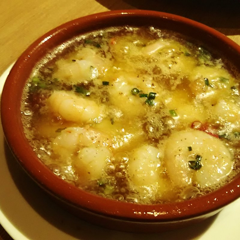 小エビのアヒージョ(hachi)