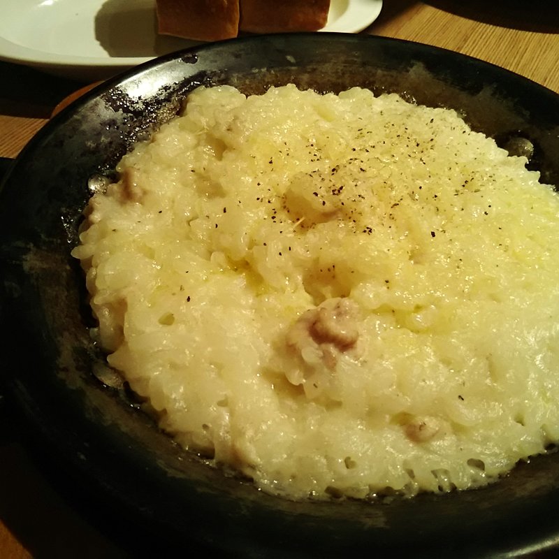 ゴルゴンゾーラチーズのリゾット(hachi)