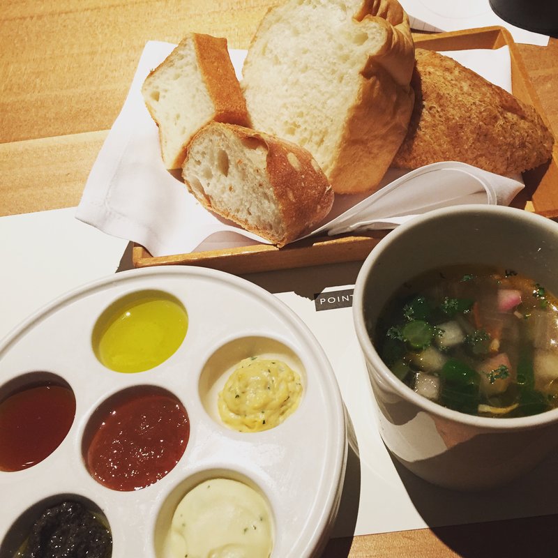 6種のディップ(ポワンエリーニュ)