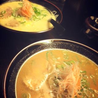 鶏らーめん(鶏がららーめん　門扇 木屋町店 （もんせん）)