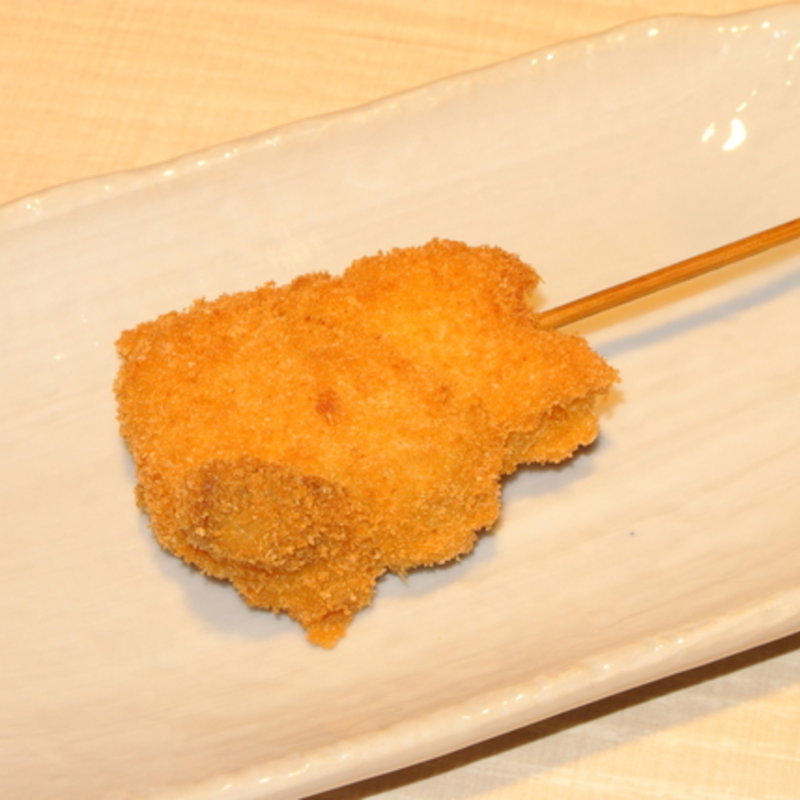 エリンギ豚バラ巻(串揚げ酒場 日暮里ただいま)