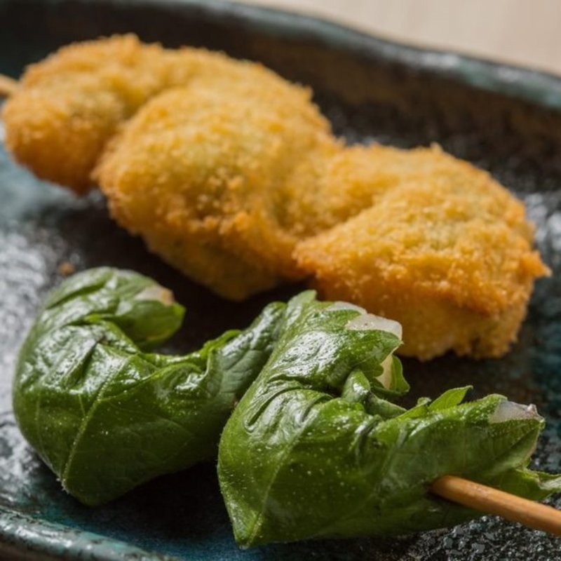 ししとう(串揚げ酒場 日暮里ただいま)