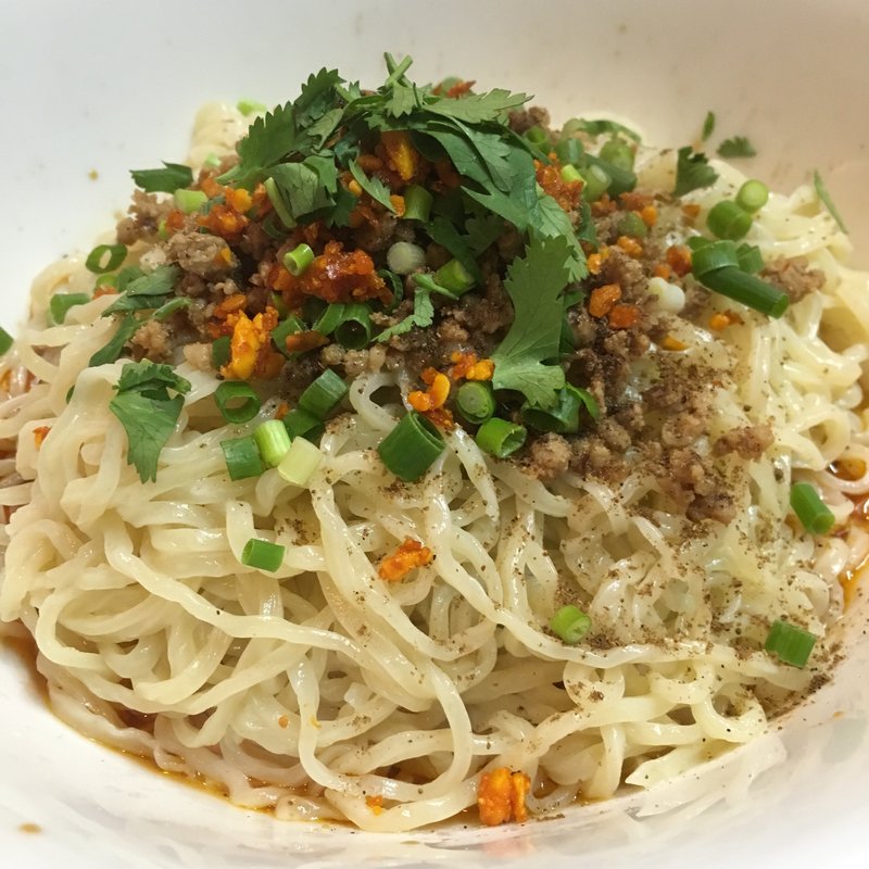 四川式汁なし担々麺(天辺 )