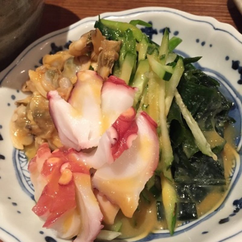 本日のぬた(串揚げ酒場 日暮里ただいま)