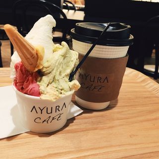 ジェラート(トリプル)(アユーラ カフェ 新宿 （AYURA CAFE）)